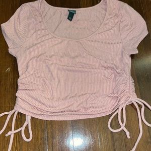 Pink Crop Top